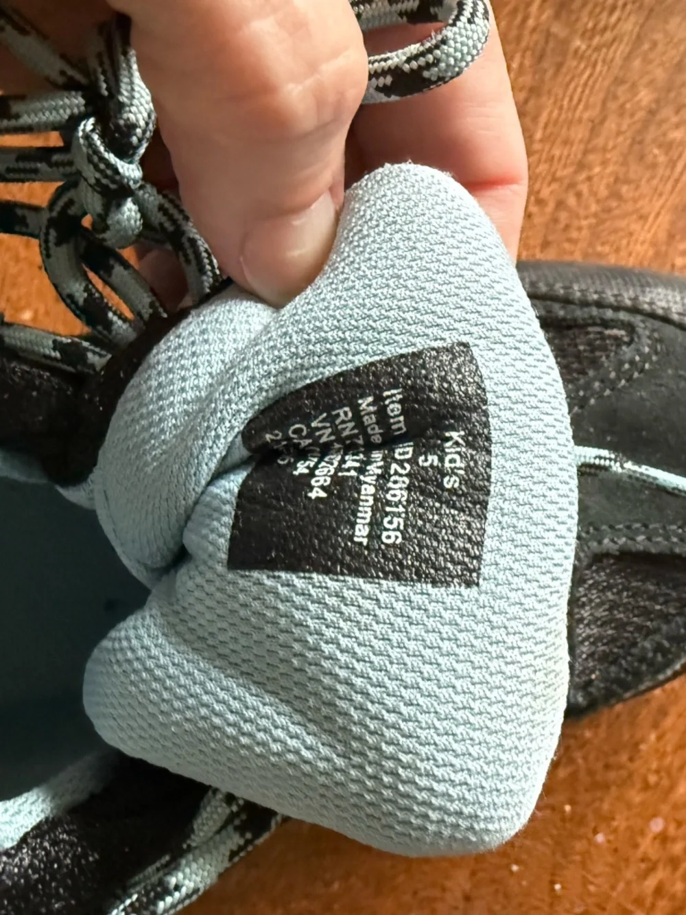 Youth L.L. Bean hiking boots